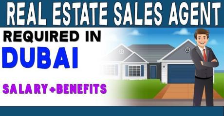 Real Estate Sales Agent Required in Dubai