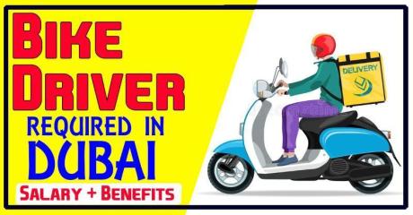 Bike Driver Required in Dubai