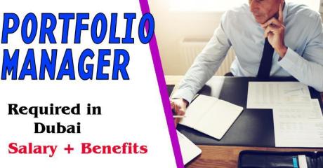 Portfolio Manager Required in Dubai
