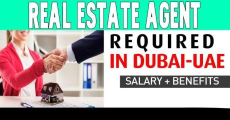 Real Estate Agent Required in Dubai