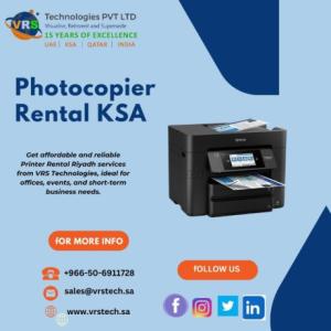 Trusted Copier Leasing Services in KSA for All Business Sizes