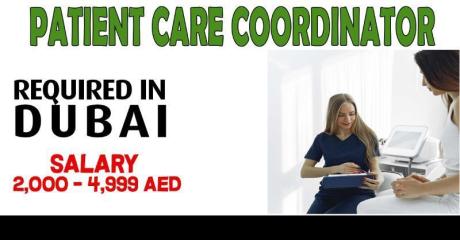 Patient Care Coordinator/Admin/PA Required in Dubai