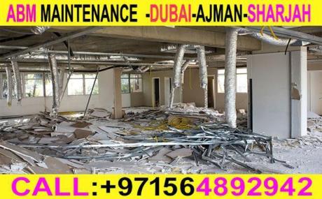 Demolition and Renovation Maintenance Repairing Contractor ajman sharjah dubai
