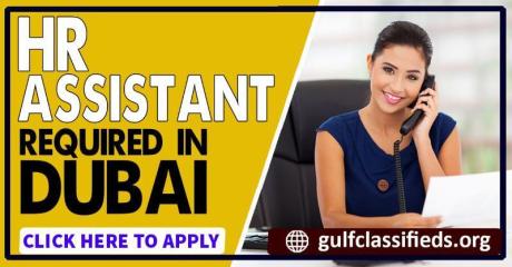 HR ASSISTANT REQUIRED IN DUBAI