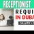 Receptionist Required in Dubai