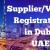 Supplier Registration Freelancer in Dubai Abu Dhabi UAE