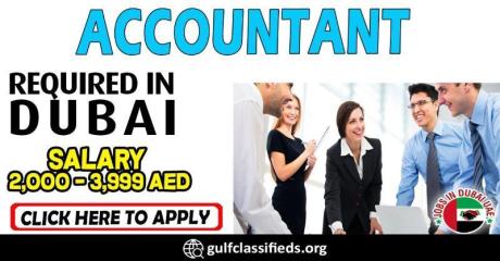 ACCOUNTANT REQUIRED IN DUBAI