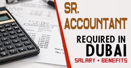 Sr. Accountant Required in Dubai