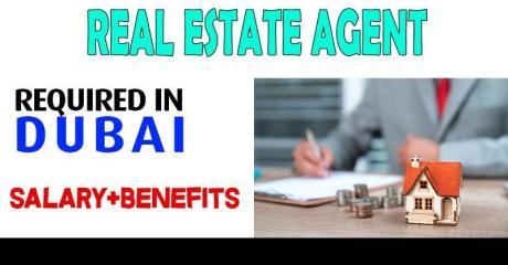 Real Estate Agent Required in Dubai