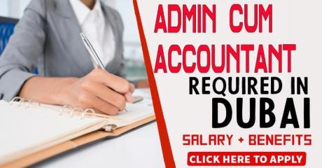 ADMIN cum ACCOUNTANT Required in Dubai