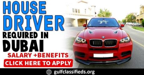 HOUSE DRIVER REQUIRED IN DUBAI