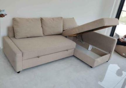 Ikea Dak Grey Sofa Bed With Storage