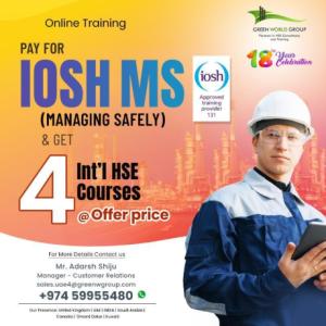 Enhance Your Career with IOSH Managing Safely Course in Qatar