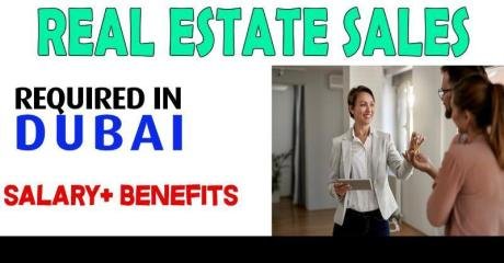 Real Estate Sales Required in Dubai