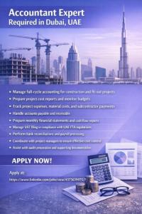 Accountant Required in Dubai