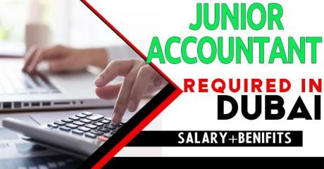 Junior Accountant Required in Dubai