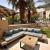 Outdoor furniture corner lounge