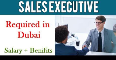 Sales Executive Required in Dubai