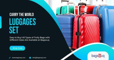 Large Suitcases in Kuwait, Luggage Sets in Kuwait | Bagsouq