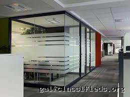 Office Renovation, Villa Home, School Warehouse Aluminum Glass Gypsum Partition 052-1190882