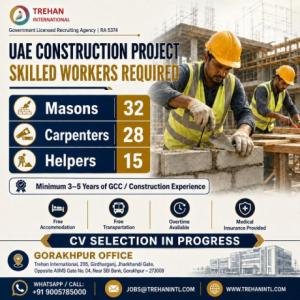 URGENT HIRING | UAE | CONSTRUCTION PROJECT