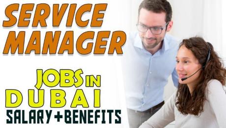 Service Manager Required in Dubai