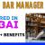 Bar Manager Required in Dubai