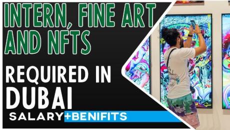 Intern, Fine art and NFTs Required in Dubai