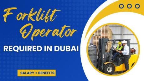 Forklift Operator Required in Dubai