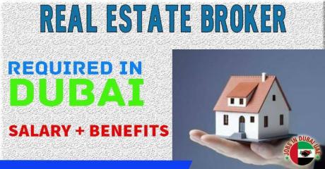 Real Estate Broker Required in Dubai