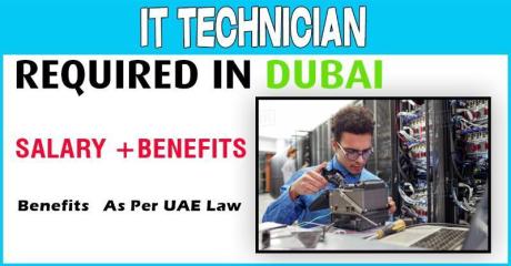IT Technician Required in Dubai