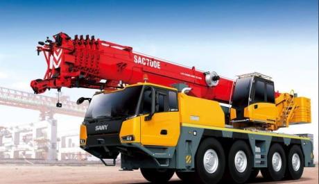 Grab Deal: 2025 SANY SAC700E 70t All-terrain Crane