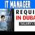 IT Manager Required in Dubai