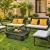 6 seater Garden sofa