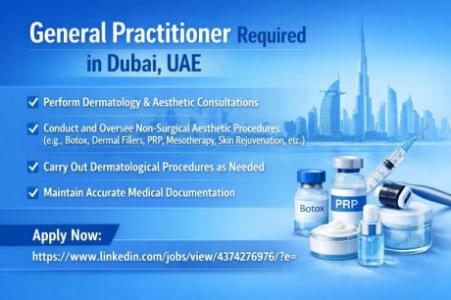 General Practitioner Required in Dubai