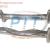 Mercedes Benz W180 220S Cabriolet stainless steel bumper