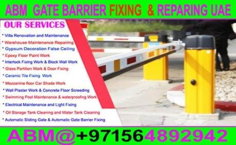 Automatic Gate Barrier Fixing Company Dubai Ajman Sharjah