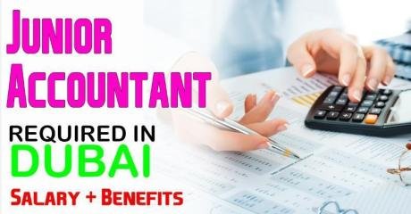 Junior Accountant Required in Dubai