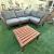 Appalaro set 5 seater with cushions all in good condition and table