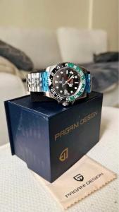 PAGANI DESIGN PD1662 GREEN BLACK JUBILEE LEFT CROWN