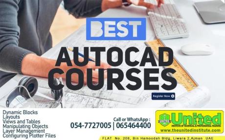 AutoCAD @800 Grab this offer with United Institute Call us 0547899234