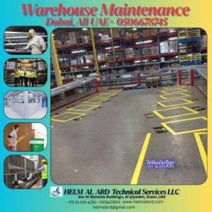 Warehouse maintanance work in Ajman,Sharjah,Dubai,UAE