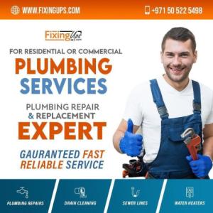 Plumbing Services Starting @ 90AED