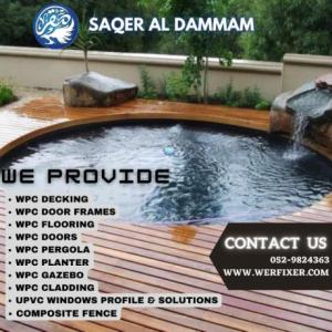 Decking Works & Tiles and Marble Work. (SAQER AL DAMMAM TECHNICAL SERVICES)