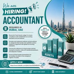 Accountant Required in Dubai