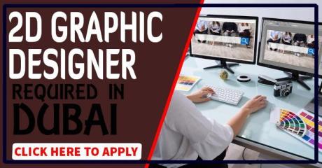2D Designer Required in Dubai