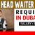 Head Waiter Required in Dubai