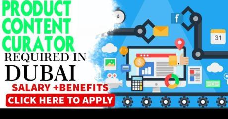 Product Content Curator Required in Dubai