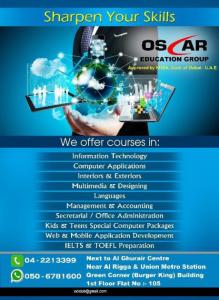 Computer, Languages, Management, Accounting and Secretarial Courses