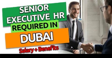 Senior Executive Human Resources Required in Dubai